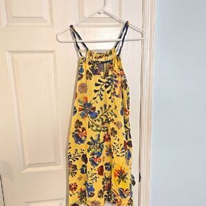 Floral Antropology Dress Womens Size 6